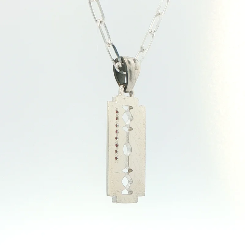 Colgante de plata “barberjewel” 3 Colgante de plata “barberjewel” - Imagen 3