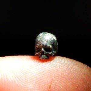 pendientes calavera vodoo pequenos